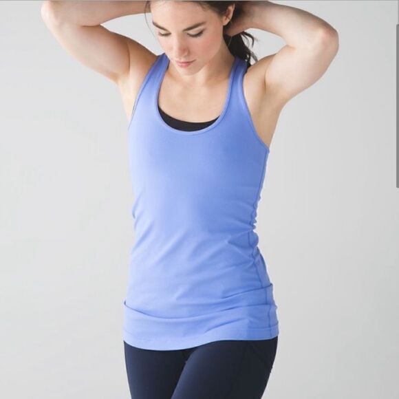 Lululemon Cool Racerback Tank Periwinkle Purple - Picture 1 of 10